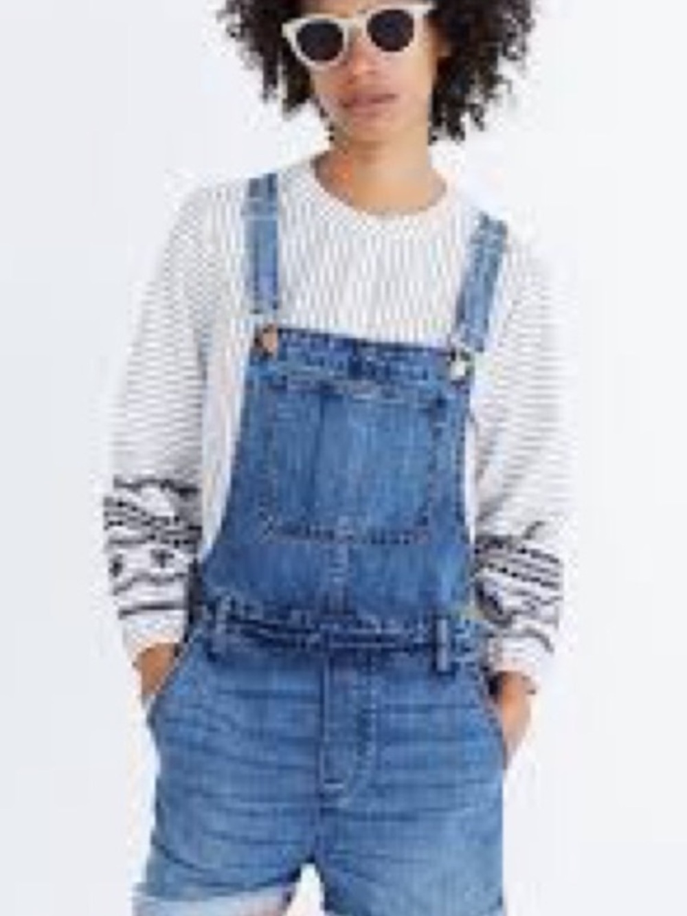 Madewell Adirondack Short Overalls - Small